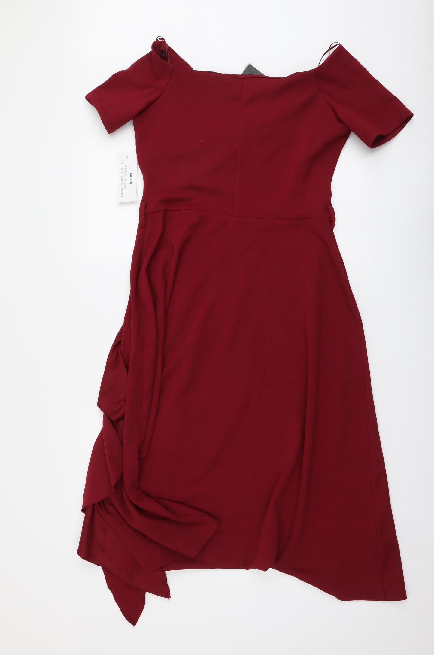 Fever Fish Womens Red Polyester A-Line Size 14 Sweetheart Pullover