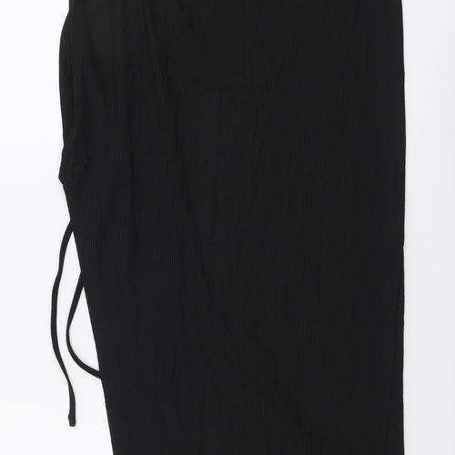 SheIn Womens Black Polyester Straight & Pencil Skirt Size M