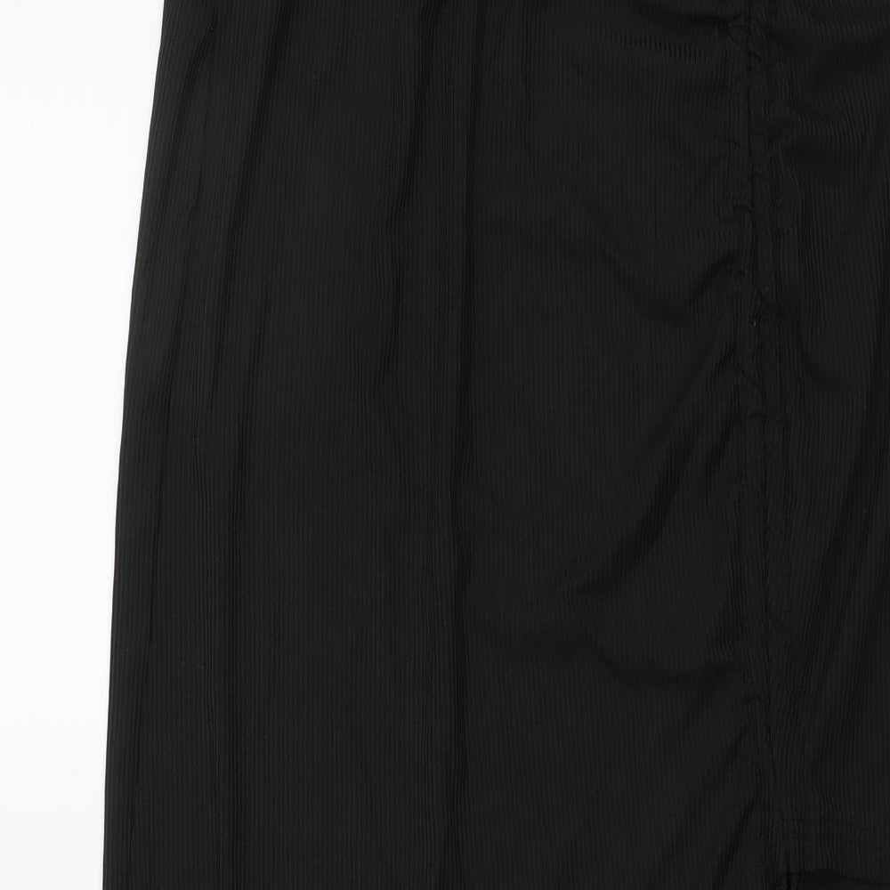 SheIn Womens Black Polyester Straight & Pencil Skirt Size M