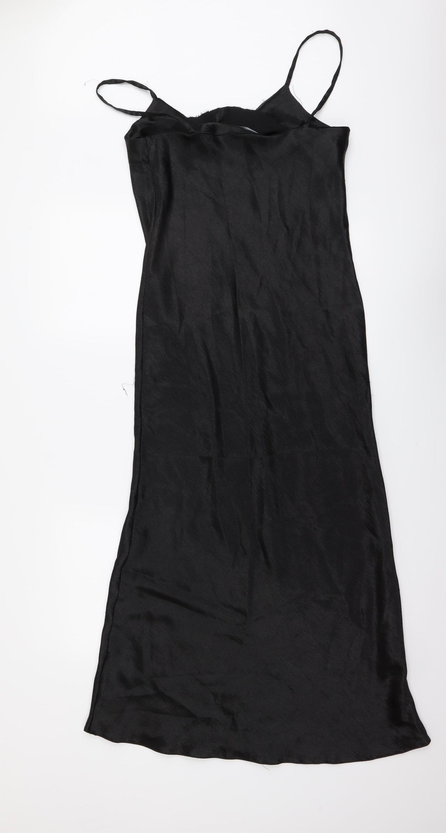 Primark Womens Black Polyester Maxi Size 10 V-Neck Pullover