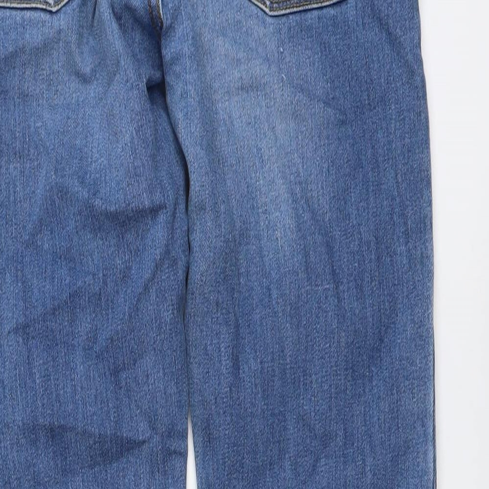 ASOS Mens Blue Cotton Jegging Jeans Size 30 in L30 in Regular Button