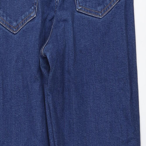 Gap Womens Blue Cotton Mom Jeans Size 28 in L25 in Regular Button