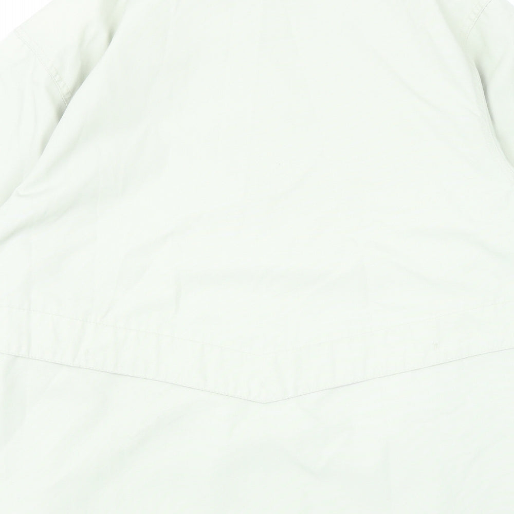 Telemac Womens Green Overcoat Coat Size 16 Button