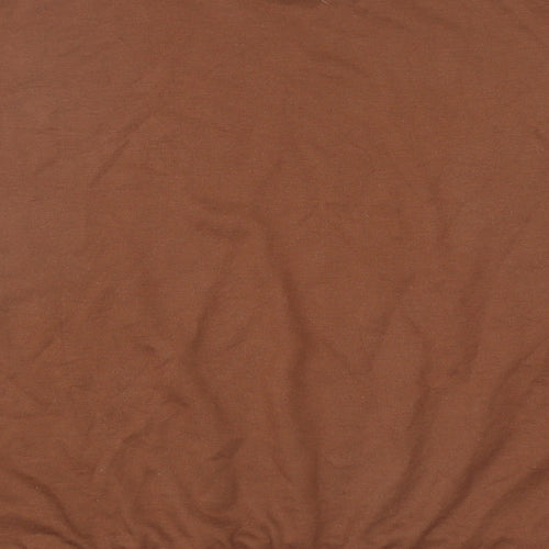 SheIn Girls Brown Polyester Pullover Sweatshirt Size 11-12 Years Pullover - Mushroom