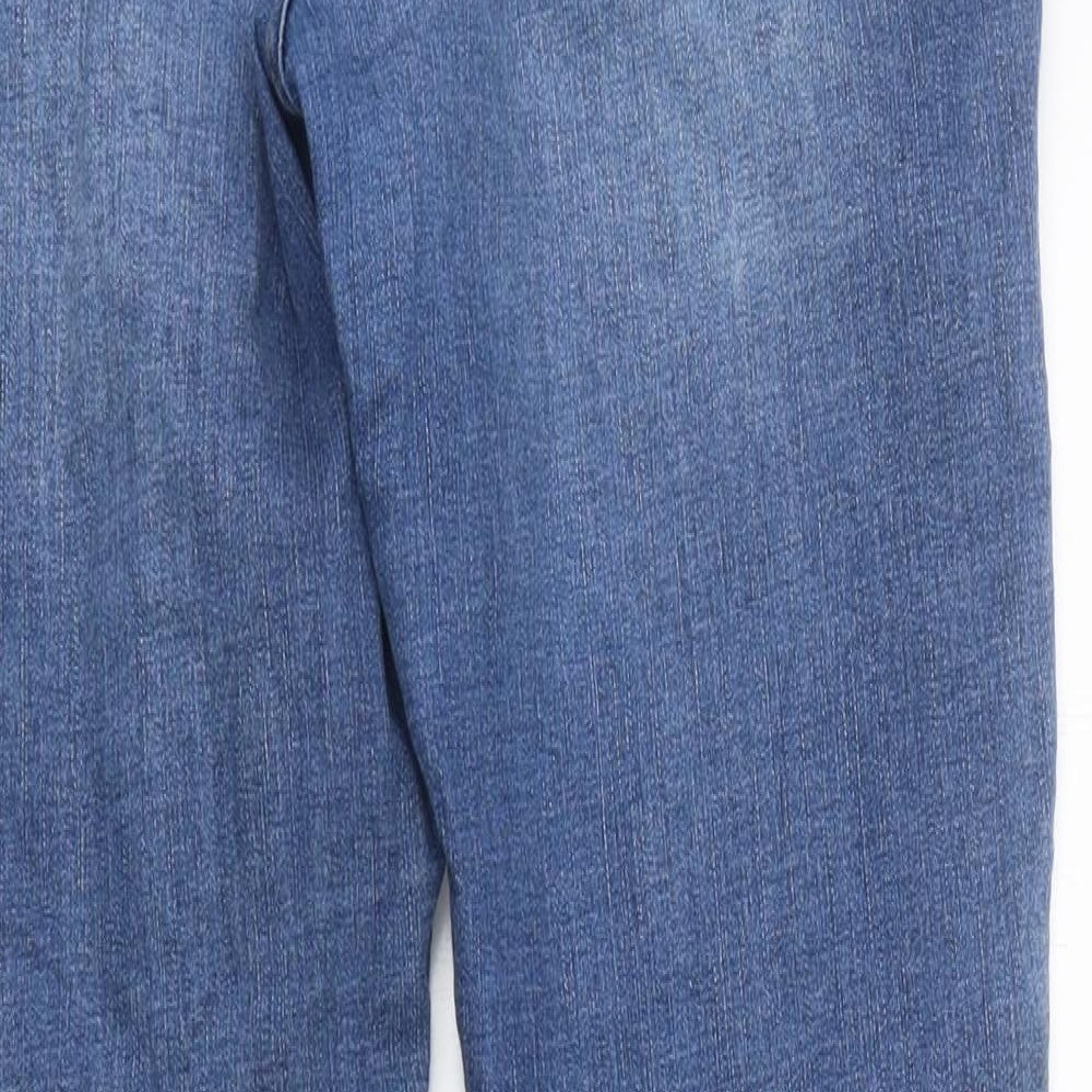 Judy Blue Womens Blue 100% Cotton Skinny Jeans Size 32 in L27 in Regular Zip