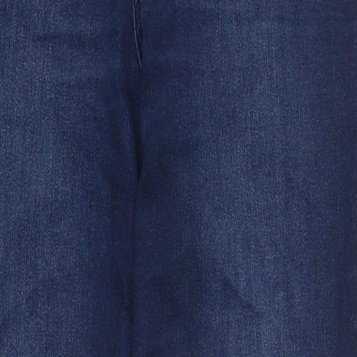 ASOS Womens Blue 100% Cotton Skinny Jeans Size 32 in L32 in Regular Zip