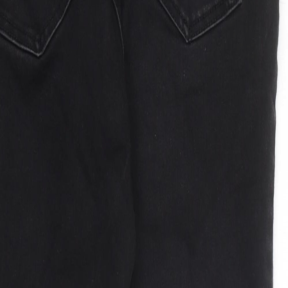 JoJo Maman Bébé Womens Black Polyester Skinny Jeans Size S L29 in Regular