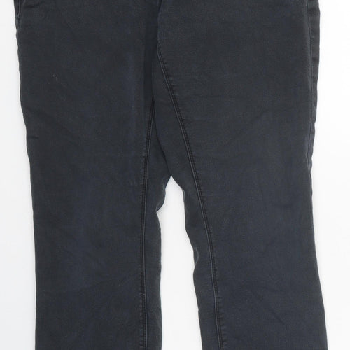 Max Jeans Womens Black 100% Cotton Skinny Jeans Size 6 L26 in Regular Zip
