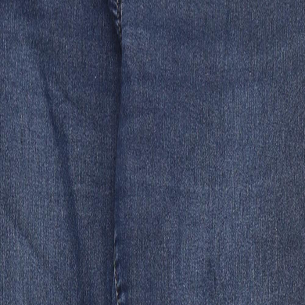 TU Womens Blue 100% Cotton Jegging Jeans Size 14 L21 in Regular