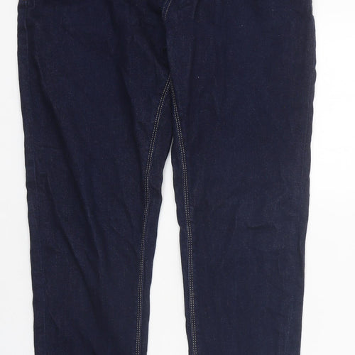 Mini Womens Blue 100% Cotton Skinny Jeans Size L L27 in Regular Zip