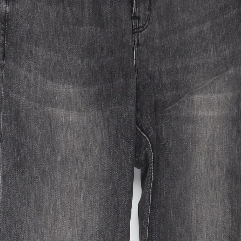 Abercrombie & Fitch Mens Black Cotton Skinny Jeans Size 30 in L27 in Regular Zip