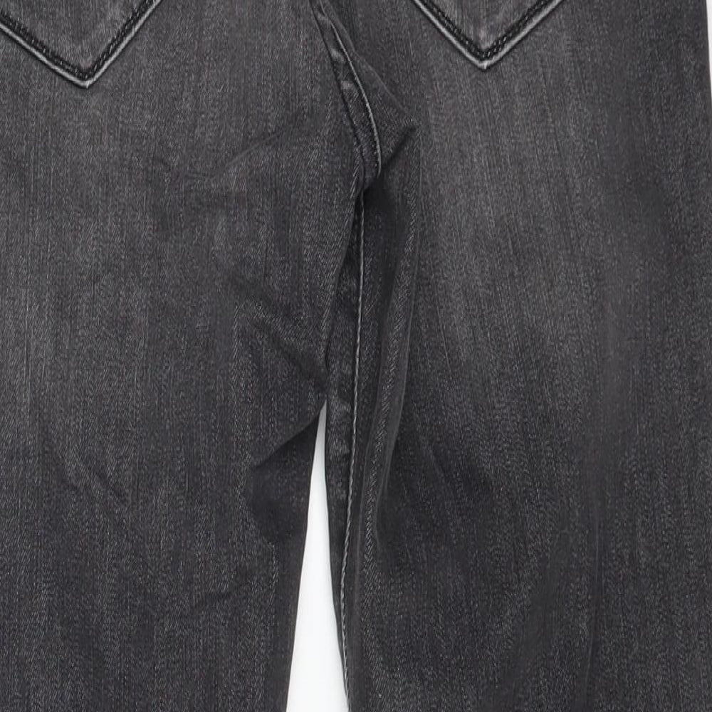 Abercrombie & Fitch Mens Black Cotton Skinny Jeans Size 30 in L27 in Regular Zip
