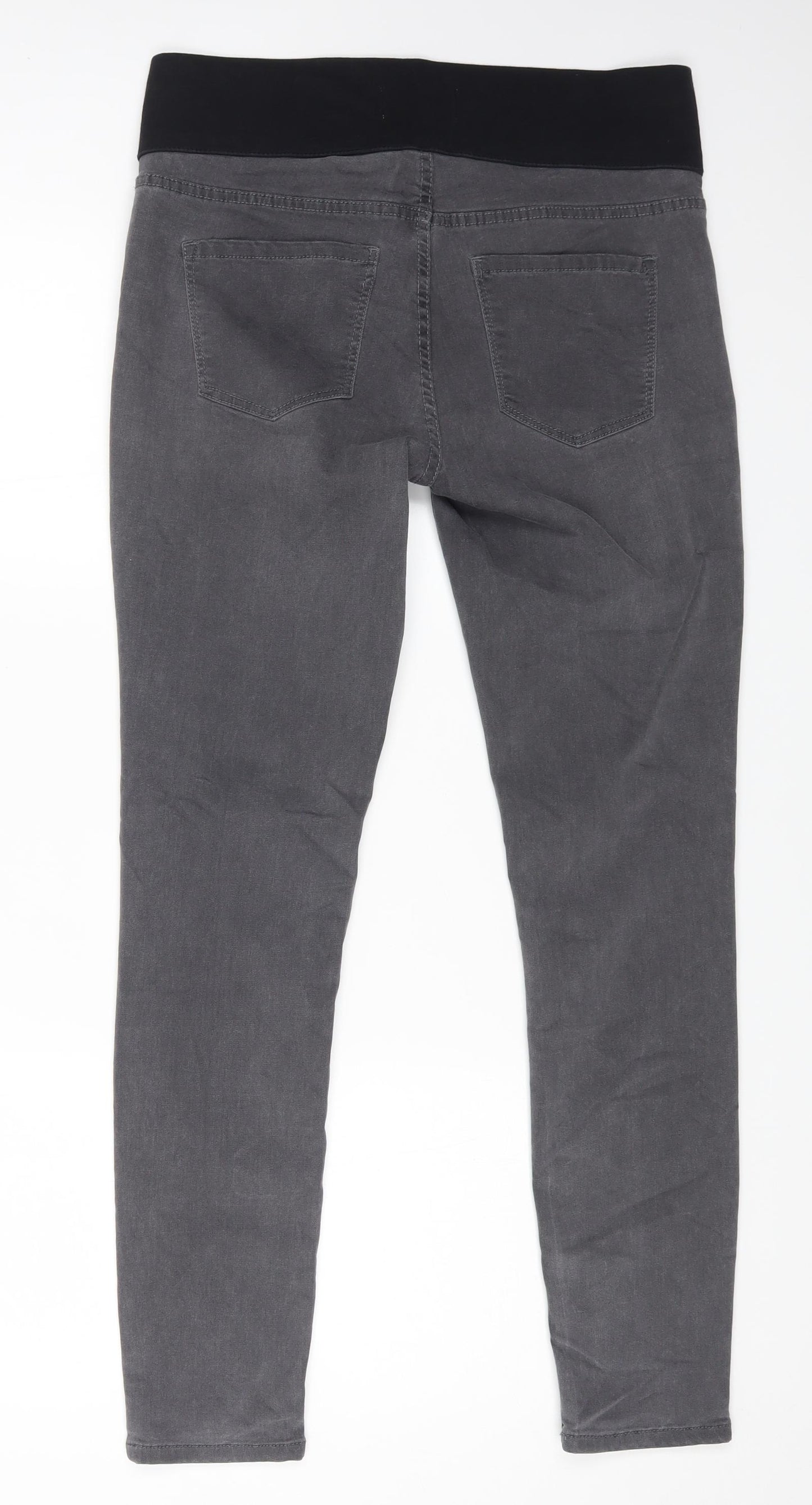 New Look Maternity Womens Black Cotton Jegging Jeans Size 10 L28 in Regular