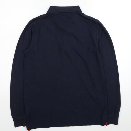 South Bay Mens Blue Polyester Pullover Sweatshirt Size S