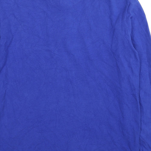 Lyle & Scott Mens Blue Cotton Pullover Sweatshirt Size M