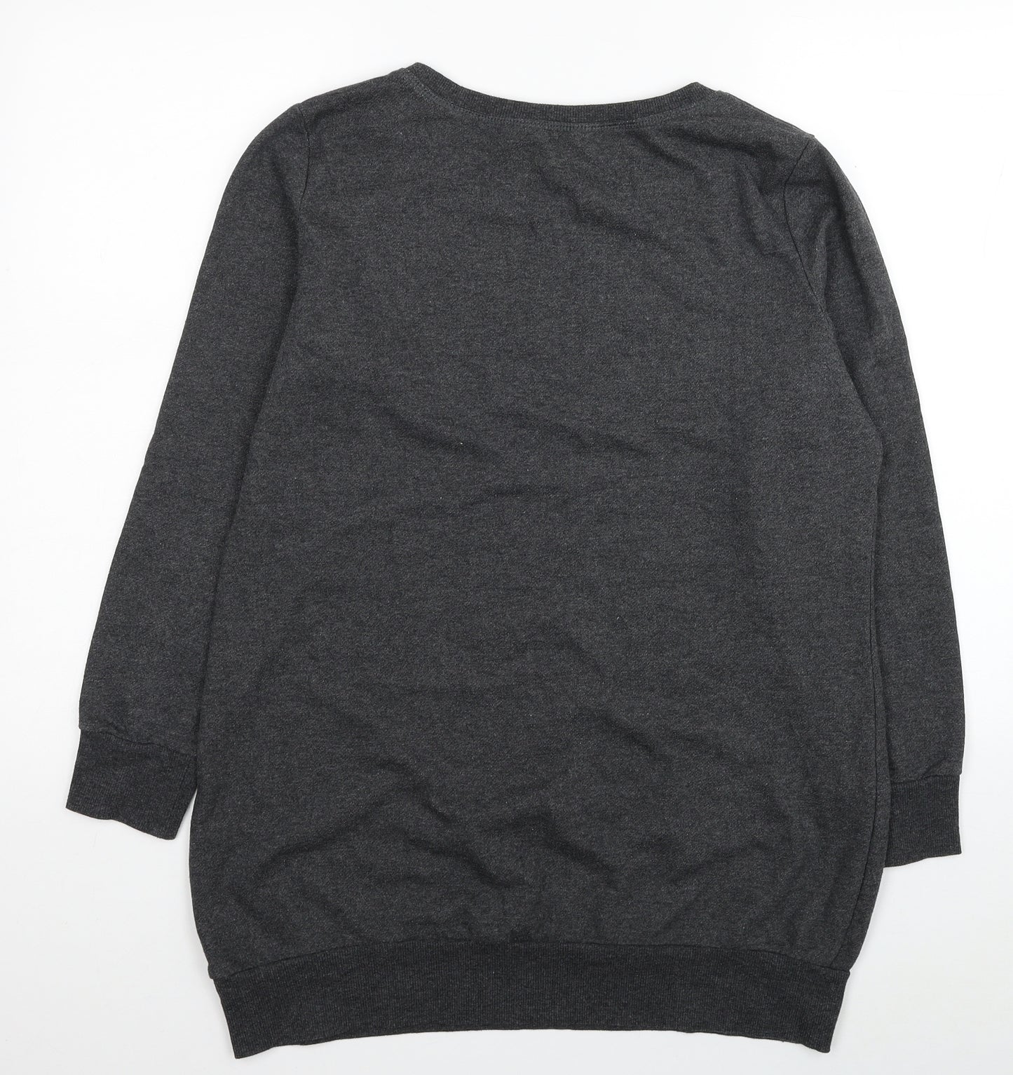 F&F Womens Grey Polyester Pullover Sweatshirt Size 16 Pullover - Eagle