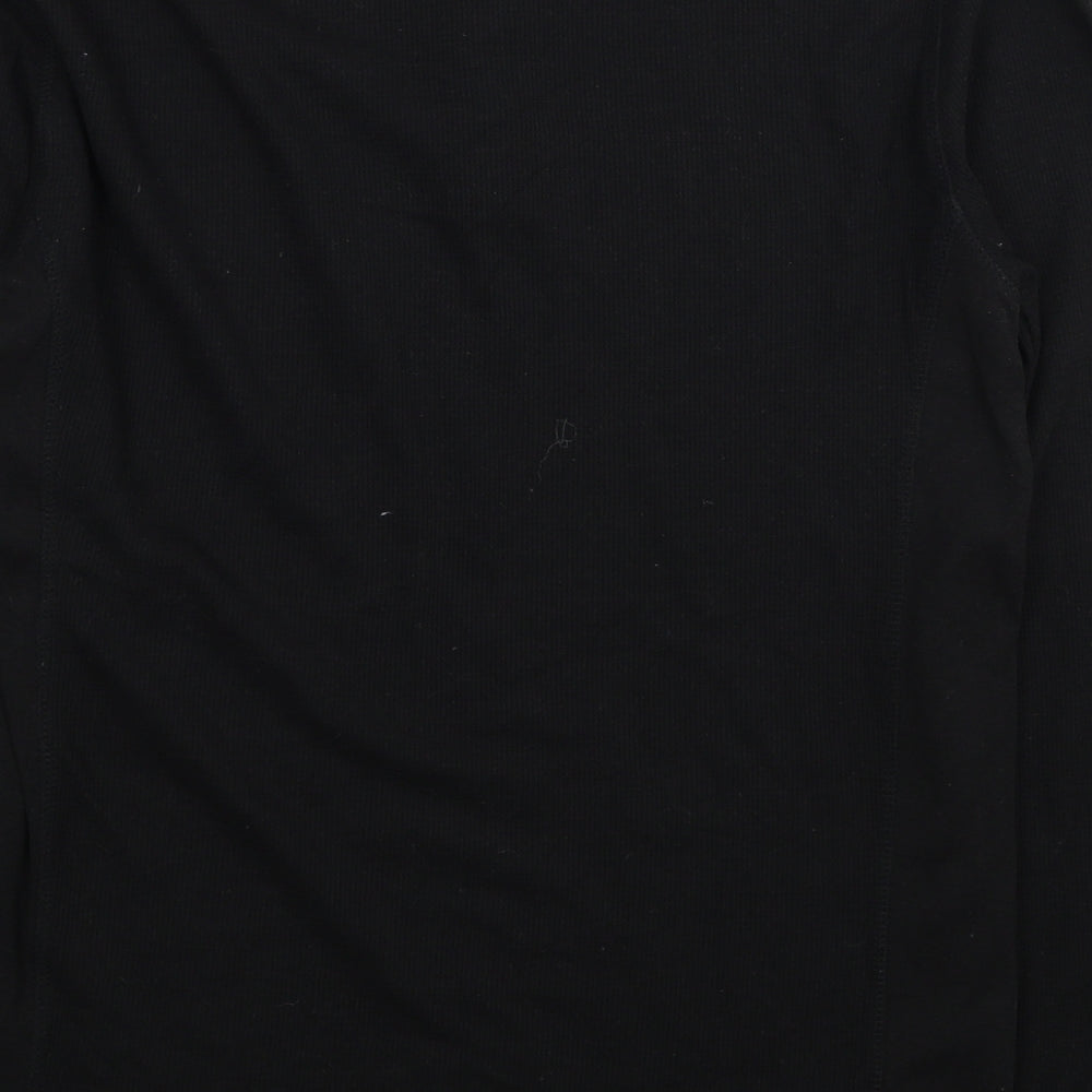 Primark Mens Black Round Neck Cotton Pullover Jumper Size L