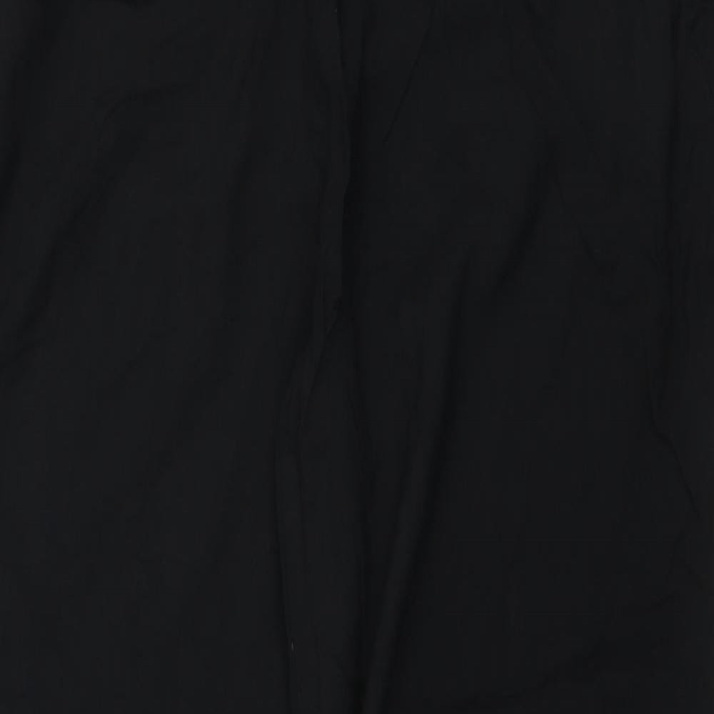 Atmosphere Womens Black Viscose Jogger Trousers Size 12 L29 in Regular