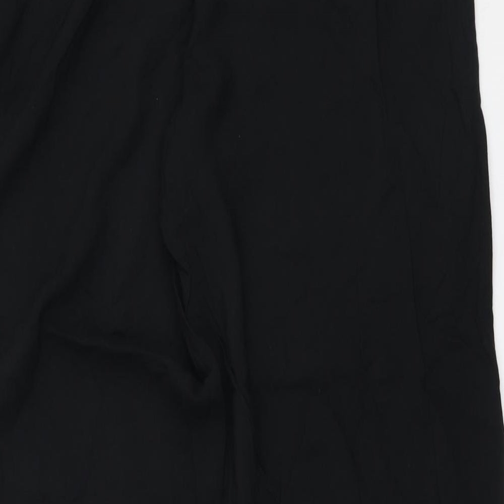 Atmosphere Womens Black Viscose Jogger Trousers Size 12 L29 in Regular