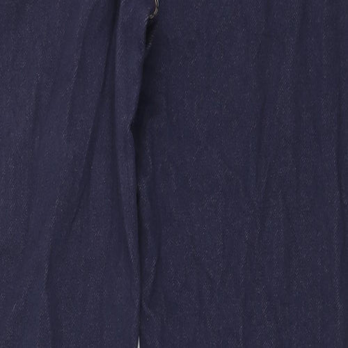 Lee Cooper Womens Blue Polyester Jegging Jeans Size 18 L31 in Regular Button