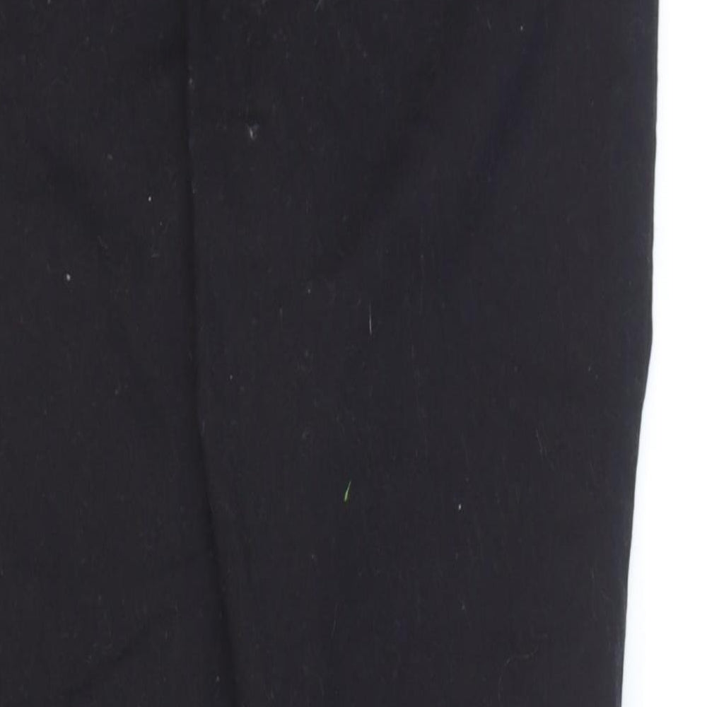 George Womens Black Cotton Skinny Jeans Size 12 L27 in Regular