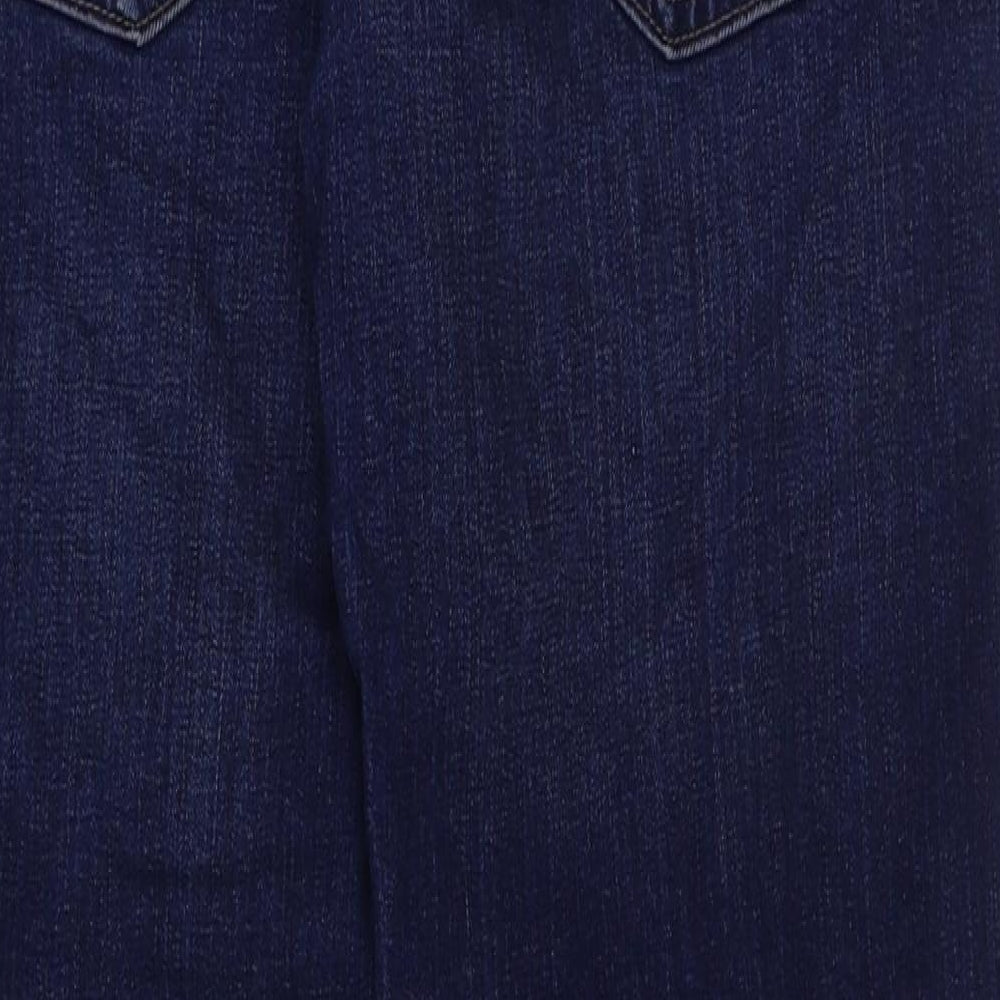 NEXT Mens Blue Cotton Straight Jeans Size 30 in L28 in Regular Button