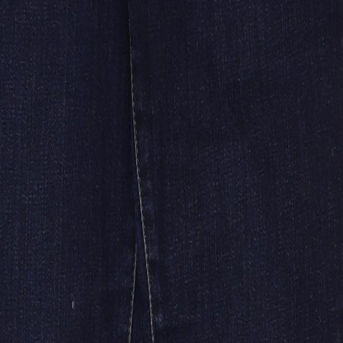 Signature by Levi Strauss & Co. Womens Blue Cotton Skinny Jeans Size 28 in L33 in Regular Button