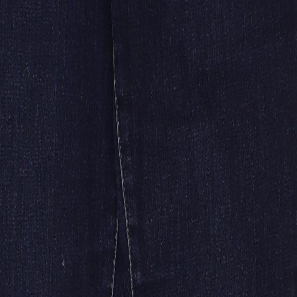 Signature by Levi Strauss & Co. Womens Blue Cotton Skinny Jeans Size 28 in L33 in Regular Button