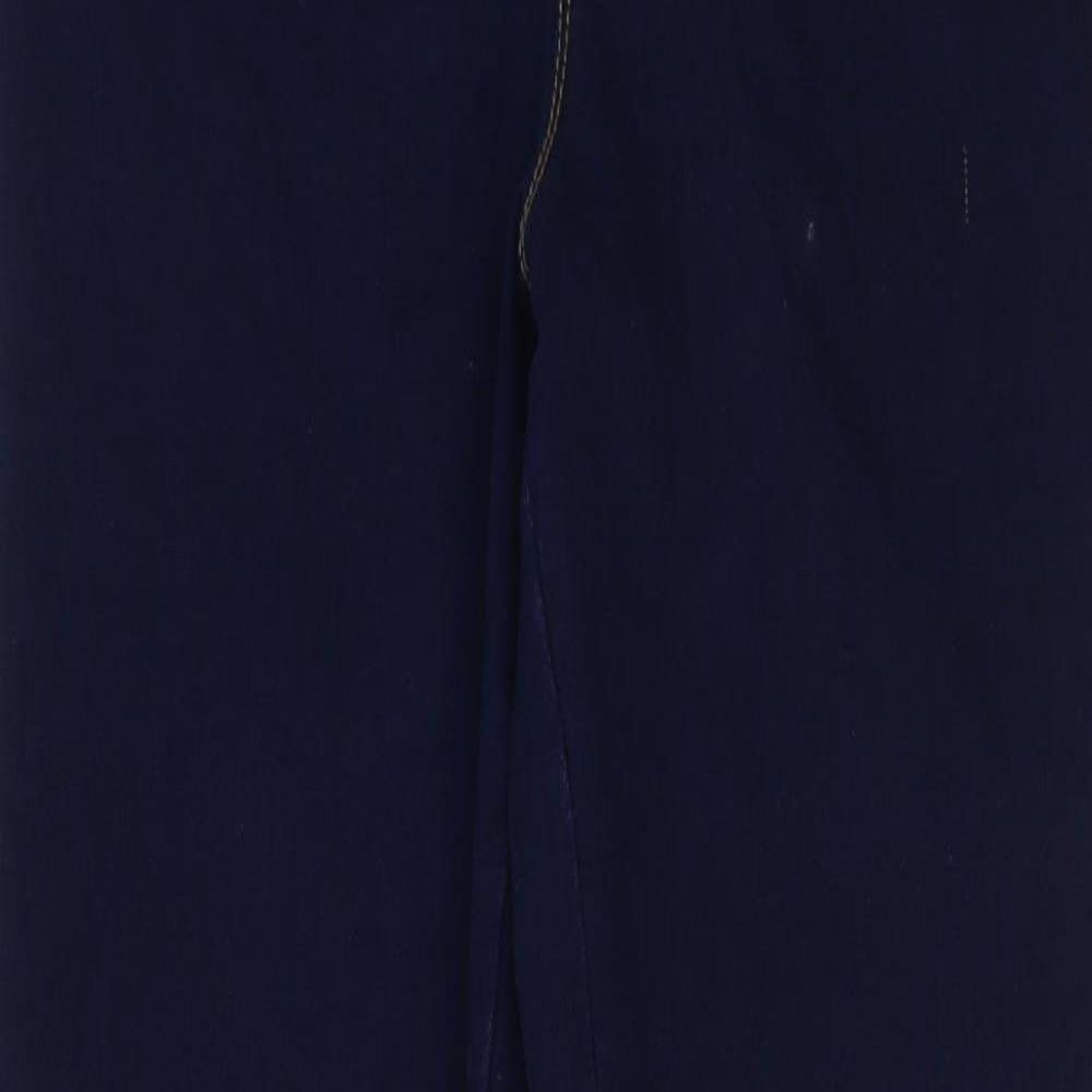 Papaya Womens Blue Cotton Jegging Jeans Size 12 L30 in Regular