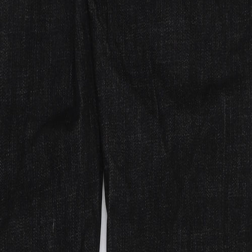 Armani Jeans Mens Blue Cotton Straight Jeans Size 34 in L34 in Regular Button