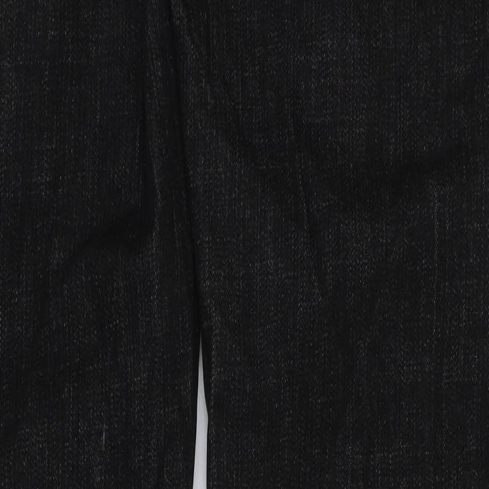 Armani Jeans Mens Blue Cotton Straight Jeans Size 34 in L34 in Regular Button