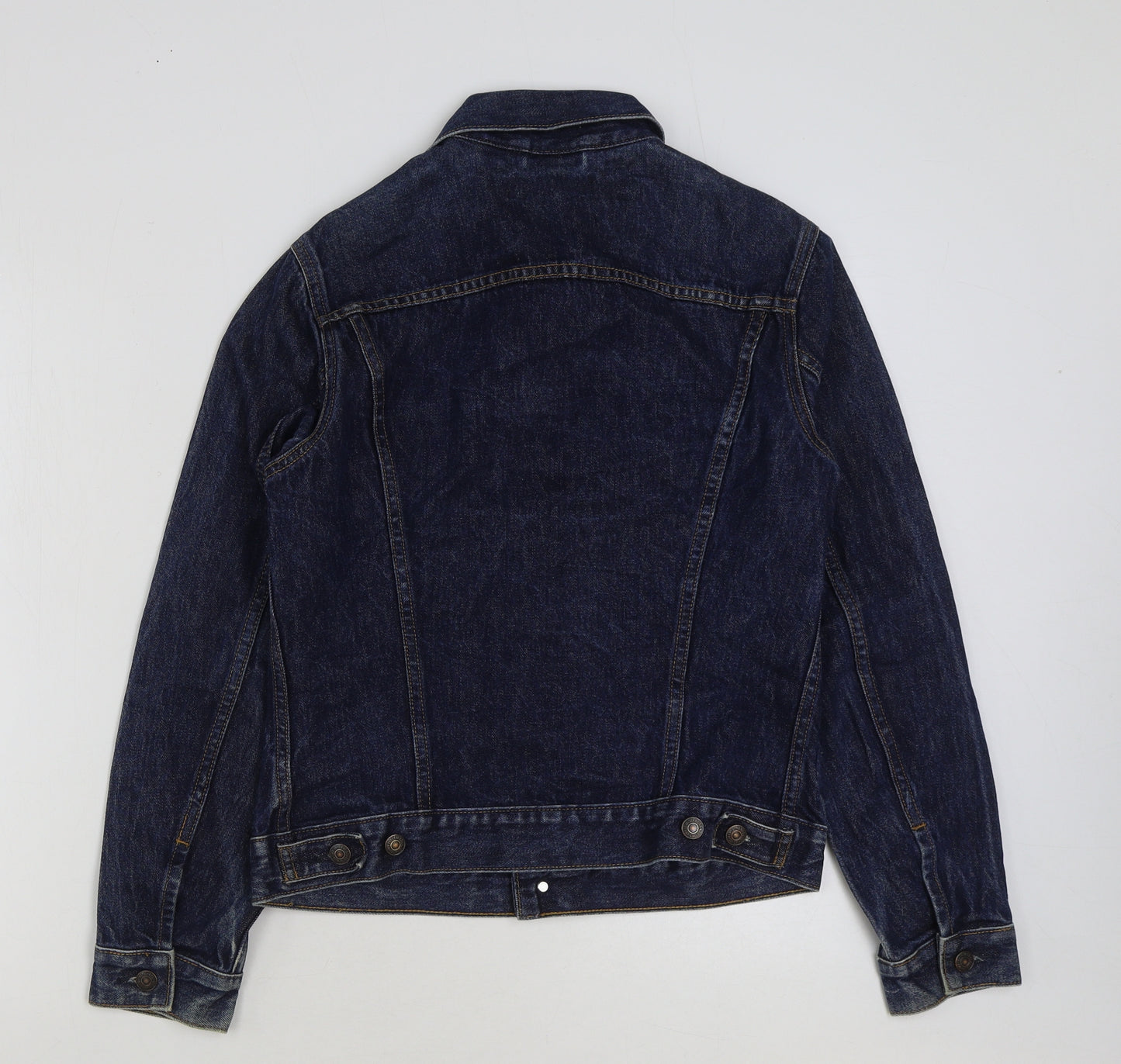 Signature by Levi Strauss & Co. Girls Blue Jacket Size L Button
