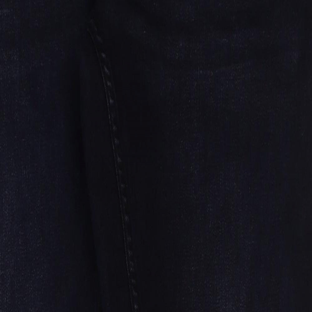 NEXT Mens Blue Cotton Straight Jeans Size 34 in L32 in Regular Button