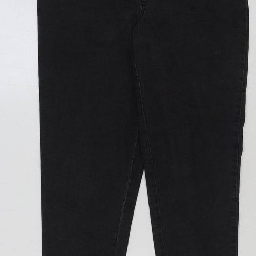 CASUAL&CO Womens Black Cotton Jegging Jeans Size M L29 in Regular