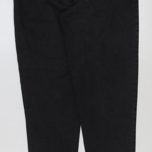 CASUAL&CO Womens Black Cotton Jegging Jeans Size M L29 in Regular