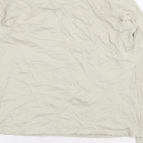 Primark Girls Green 100% Cotton Basic T-Shirt Size 11-12 Years Round Neck Pullover - NYC
