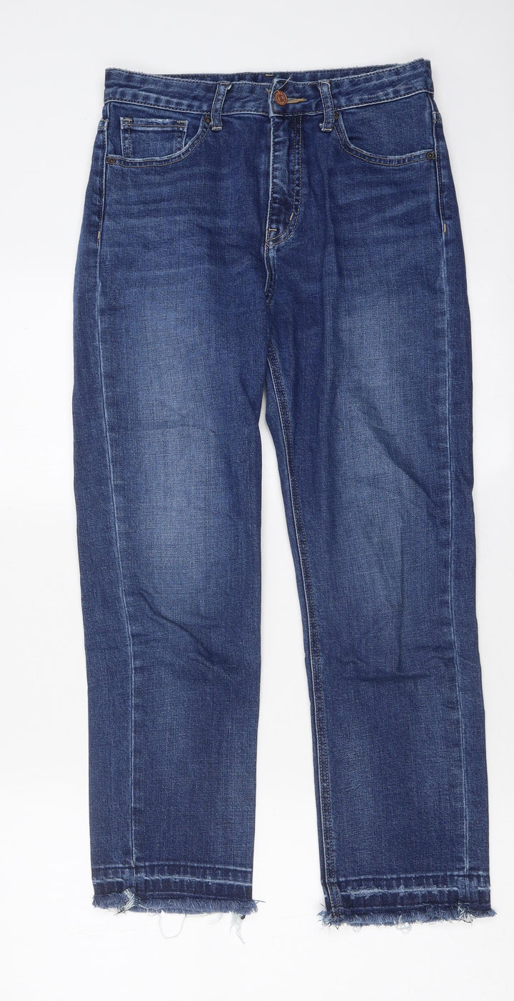 Mini Brand Womens Blue 100% Cotton Skinny Jeans Size M L24 in Regular Zip