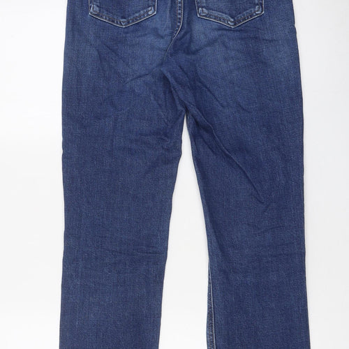 Mini Brand Womens Blue 100% Cotton Skinny Jeans Size M L24 in Regular Zip