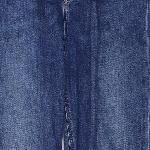 Mini Brand Womens Blue 100% Cotton Skinny Jeans Size M L24 in Regular Zip