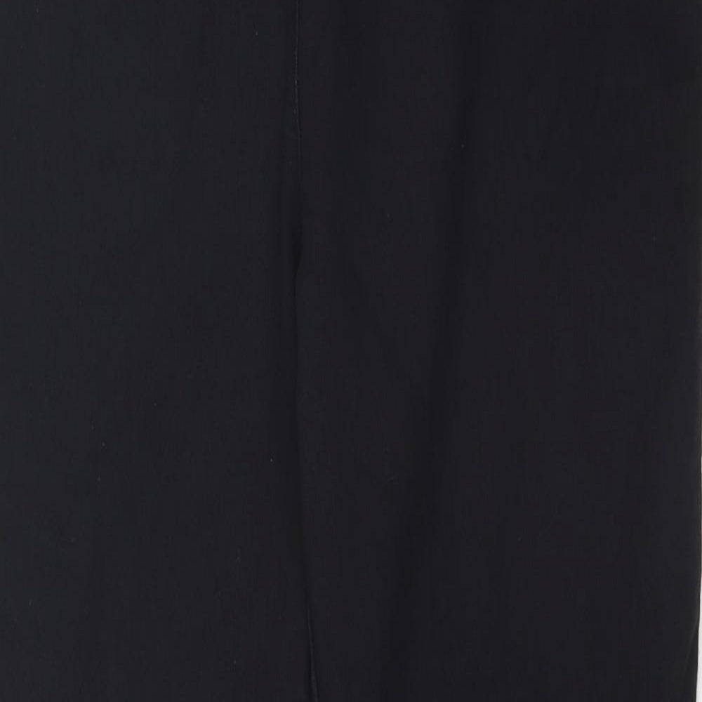 Marks and Spencer Womens Black 100% Cotton Jegging Jeans Size 14 L30 in Regular