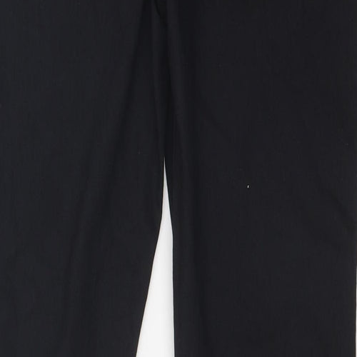 Marks and Spencer Womens Black 100% Cotton Jegging Jeans Size 14 L30 in Regular