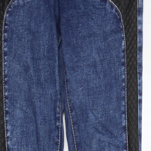 Miss RJ Womens Blue 100% Cotton Skinny Jeans Size 28 in L30 in Regular Zip
