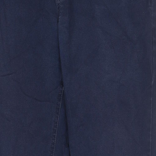 Old Navy Mens Blue Cotton Skinny Jeans Size 34 in L32 in Regular Zip