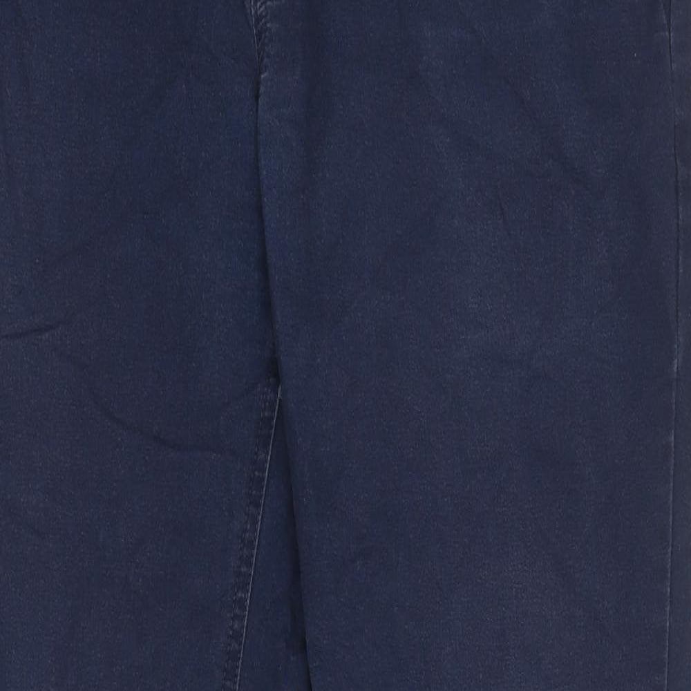 Old Navy Mens Blue Cotton Skinny Jeans Size 34 in L32 in Regular Zip