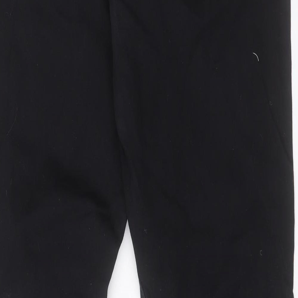 NEXT Mens Black Cotton Skinny Jeans Size 34 in L33 in Regular Button - Long Leg