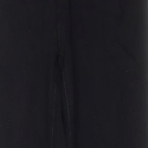 Missguided Womens Black Cotton Skinny Jeans Size 10 L30 in Regular Button