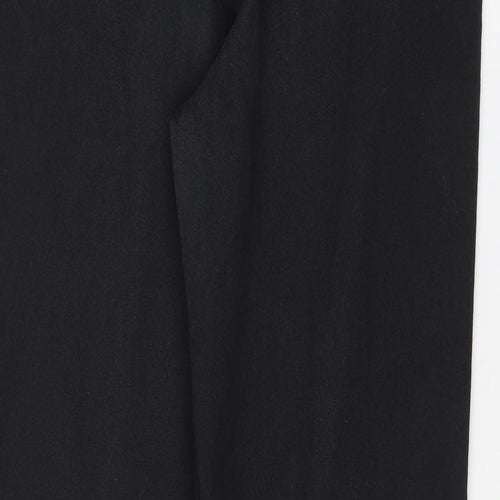 Rustler Mens Black Polyester Straight Jeans Size 33 in L32 in Regular Zip