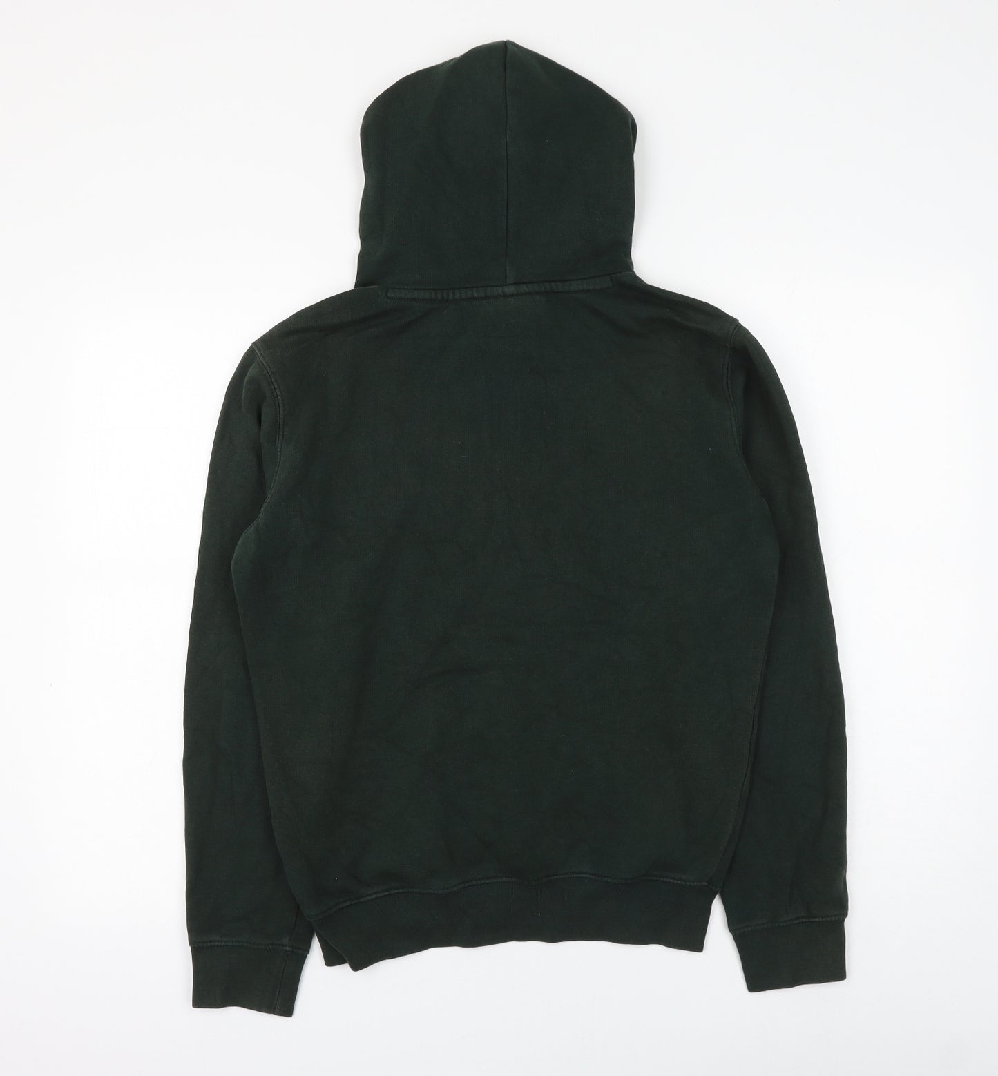Champion Mens Green Cotton Pullover Hoodie Size XS