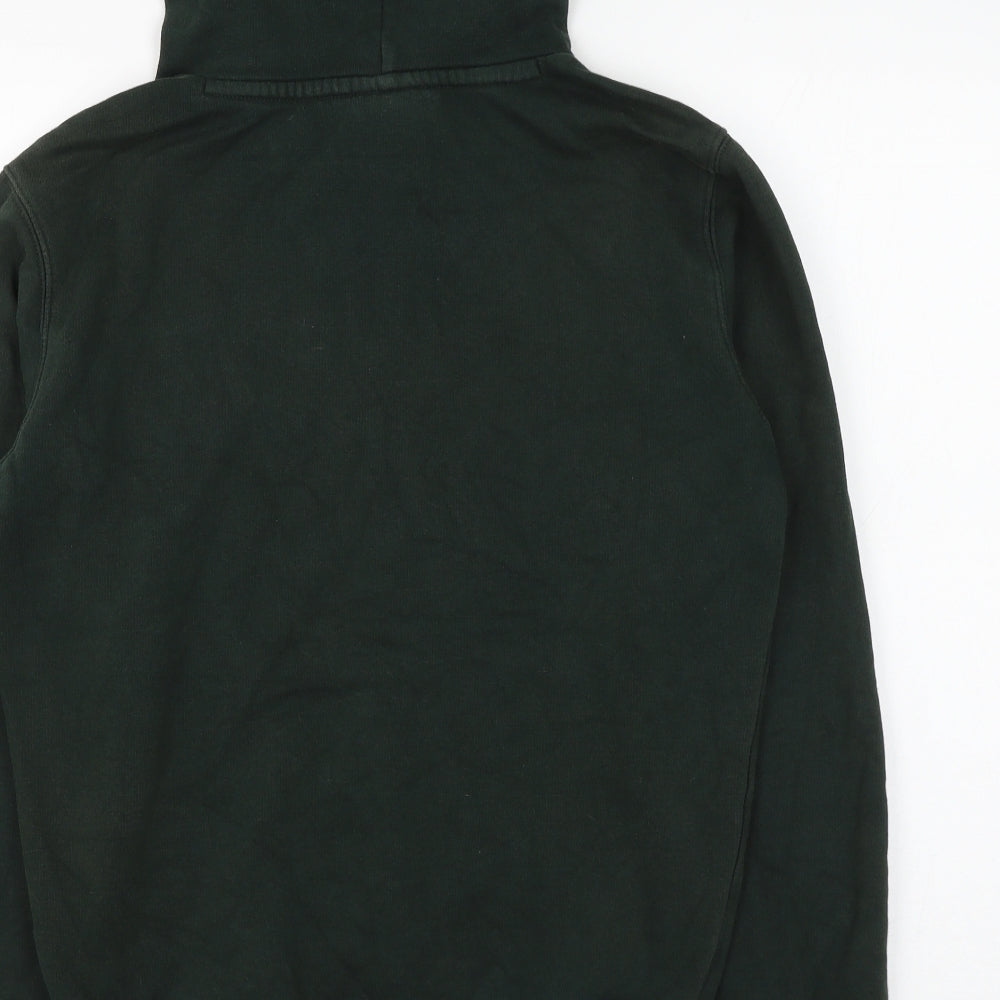 Champion Mens Green Cotton Pullover Hoodie Size XS
