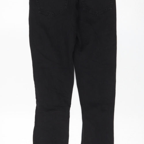 Topshop Womens Black Polyester Skinny Jeans Size 25 in L32 in Regular Zip